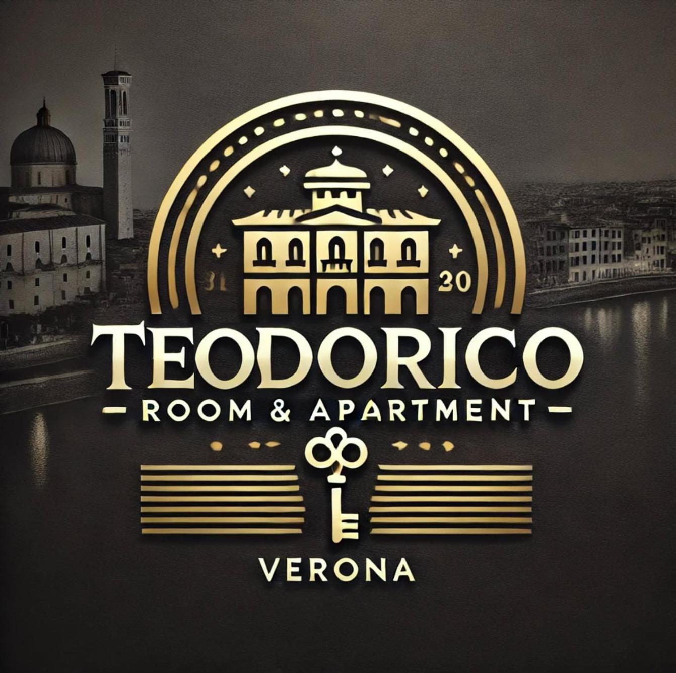 Teodorico Room & Apartment Верона Экстерьер фото